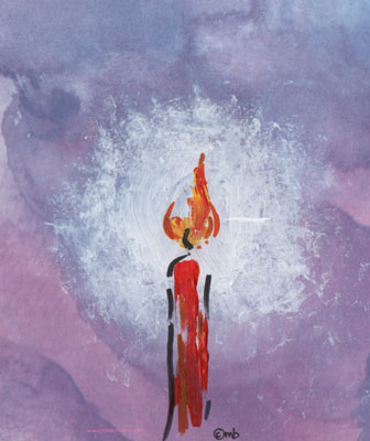 Advent candle 1