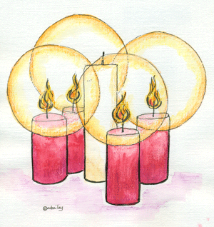 advent candle four