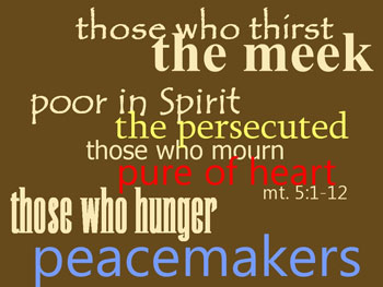 beatitudes