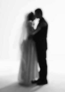 picture of bride and groom