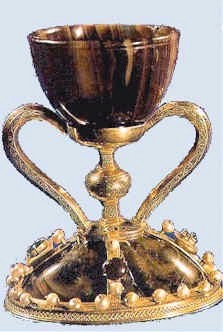 Holy Grail, chalice of Christ in Valencia cathedral