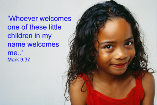 Jesus welcomed children
