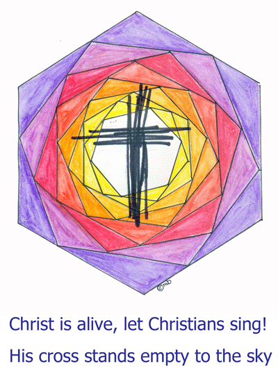 Christ is risen, he is risen indeed Alleluia