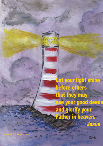 let your light shine 