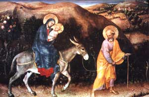 Flight of Mary and Joseph to Egypt 