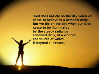 God does not die