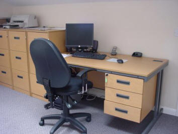 Hot desks at St Mark's allow multiple groups to use the facilities