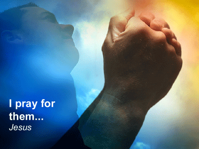 Jesus prays for his disciples