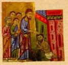 Jesus heals the lepers