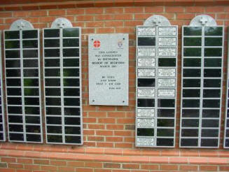 Memorial wall plaques