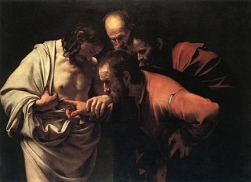 Thomas by Caravaggio