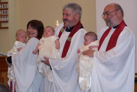 babies baptised