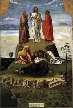 transfiguration by Bellini