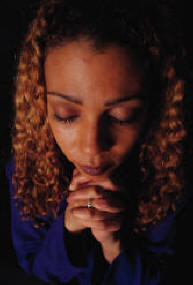 Picture of woman praying